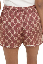 Load image into Gallery viewer, Printed silk-twill shorts
