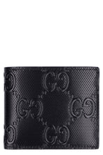 Load image into Gallery viewer, Leather flap-over wallet
