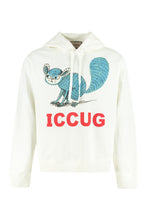 Load image into Gallery viewer, Hoodie with ICCUG animal print by Freya Hartas
