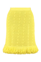 Load image into Gallery viewer, Fringed knit skirt
