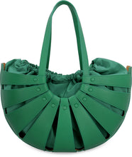 Load image into Gallery viewer, The Shell leather shoulder bag
