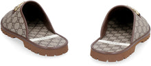 Load image into Gallery viewer, GG Supreme fabric slippers
