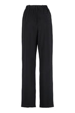 Load image into Gallery viewer, High-rise cotton trousers
