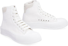 Load image into Gallery viewer, Canvas high-top sneakers
