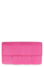 Load image into Gallery viewer, Leather flap-over wallet
