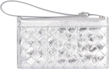 Load image into Gallery viewer, Metallic leather Bill Pouch
