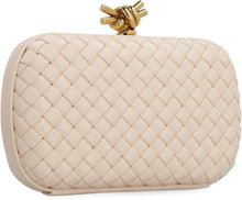 Load image into Gallery viewer, Knot leather clutch
