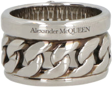 Load image into Gallery viewer, Skull silver plated metal ring
