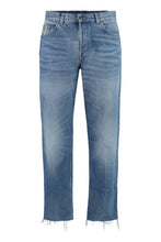 Load image into Gallery viewer, 5-pocket straight-leg jeans
