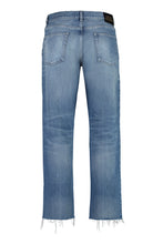 Load image into Gallery viewer, 5-pocket straight-leg jeans
