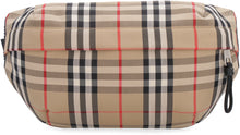 Load image into Gallery viewer, Vintage check cotton belt bag
