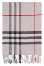 Load image into Gallery viewer, Checked cashmere scarf
