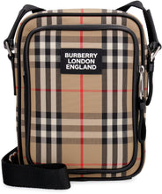 Load image into Gallery viewer, Messenger bag with check motif
