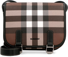 Load image into Gallery viewer, Messenger bag with tartan motif
