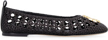 Load image into Gallery viewer, Eleanor leather ballet flats with logo
