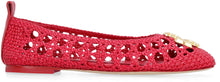Load image into Gallery viewer, Eleanor leather ballet flats with logo
