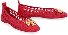 Load image into Gallery viewer, Eleanor leather ballet flats with logo
