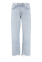 Load image into Gallery viewer, 90&#39;s Crop loose- straight jeans
