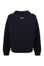Load image into Gallery viewer, High collar zipped cardigan
