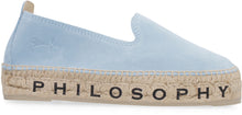 Load image into Gallery viewer, Suede espadrilles - Philosophy x Manebí
