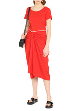 Load image into Gallery viewer, Draped jersey dress
