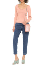 Load image into Gallery viewer, BeachVolley ribbed knit top
