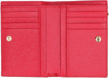 Load image into Gallery viewer, Small leather flap-over wallet
