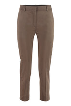 Load image into Gallery viewer, Calcut stretch cotton stovepipe trousers
