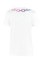 Load image into Gallery viewer, Cotton crew-neck T-shirt
