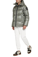 Load image into Gallery viewer, Crofton hooded full-zip down jacket
