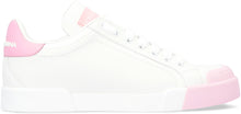 Load image into Gallery viewer, Leather low-top sneakers
