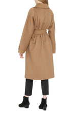 Load image into Gallery viewer, Belted wool cloth coat
