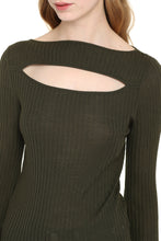Load image into Gallery viewer, Leila ribbed knit top
