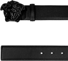 Load image into Gallery viewer, Logo buckle leather belt
