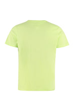 Load image into Gallery viewer, Logo-patch cotton T-shirt
