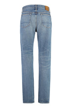 Load image into Gallery viewer, 5-pocket straight-leg jeans
