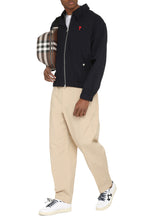 Load image into Gallery viewer, Embroidered cotton bomber jacket
