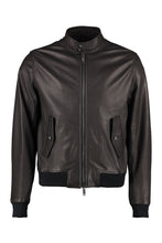 Load image into Gallery viewer, Lambskin bomber jacket

