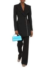 Load image into Gallery viewer, Stretch virgin wool blazer
