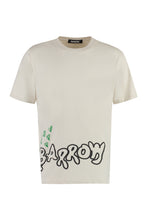 Load image into Gallery viewer, Cotton crew-neck T-shirt
