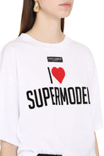 Load image into Gallery viewer, Cotton crew-neck T-shirt
