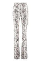 Load image into Gallery viewer, Printed high-rise trousers
