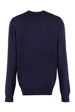 Load image into Gallery viewer, Logo embroidered cotton sweater
