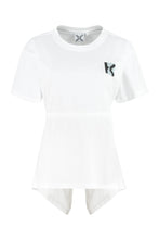 Load image into Gallery viewer, Cotton crew-neck T-shirt
