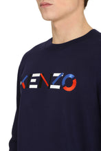 Load image into Gallery viewer, Logo embroidered cotton sweater
