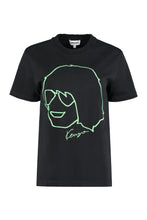 Load image into Gallery viewer, Embroidered cotton T-shirt
