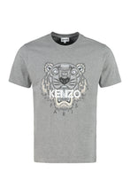 Load image into Gallery viewer, Cotton crew-neck T-shirt

