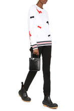 Load image into Gallery viewer, Cotton crew-neck sweatshirt
