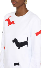 Load image into Gallery viewer, Cotton crew-neck sweatshirt
