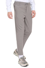 Load image into Gallery viewer, Wool-blend trousers with drawsting at waist
